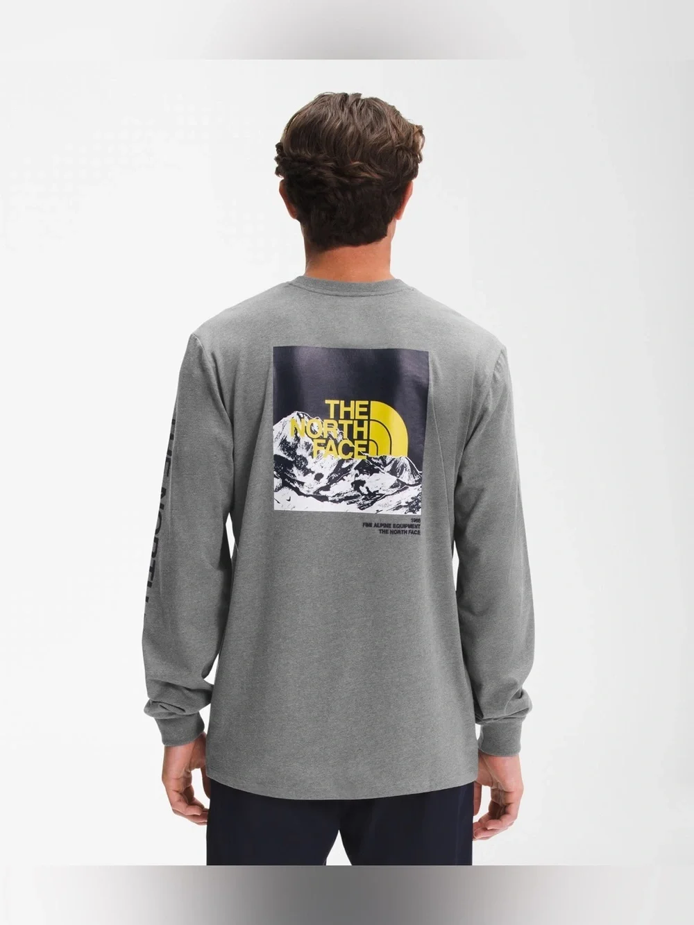 The north face men’s long sleeve logo play tee